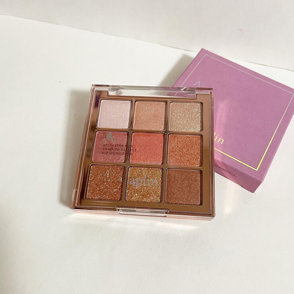 ワンピックアイシャドウパレット/APLIN/アイシャドウパレットを使ったクチコミ(1枚目)