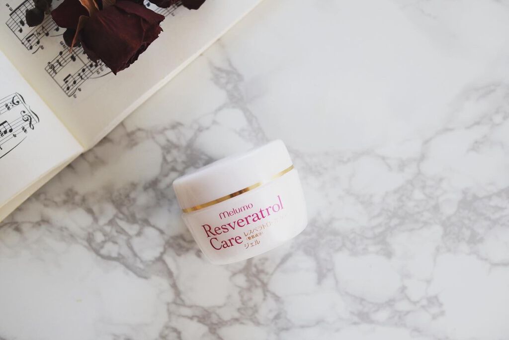 レスベラトロールケア ジェル/melumo/オールインワン化粧品を使ったクチコミ（2枚目）