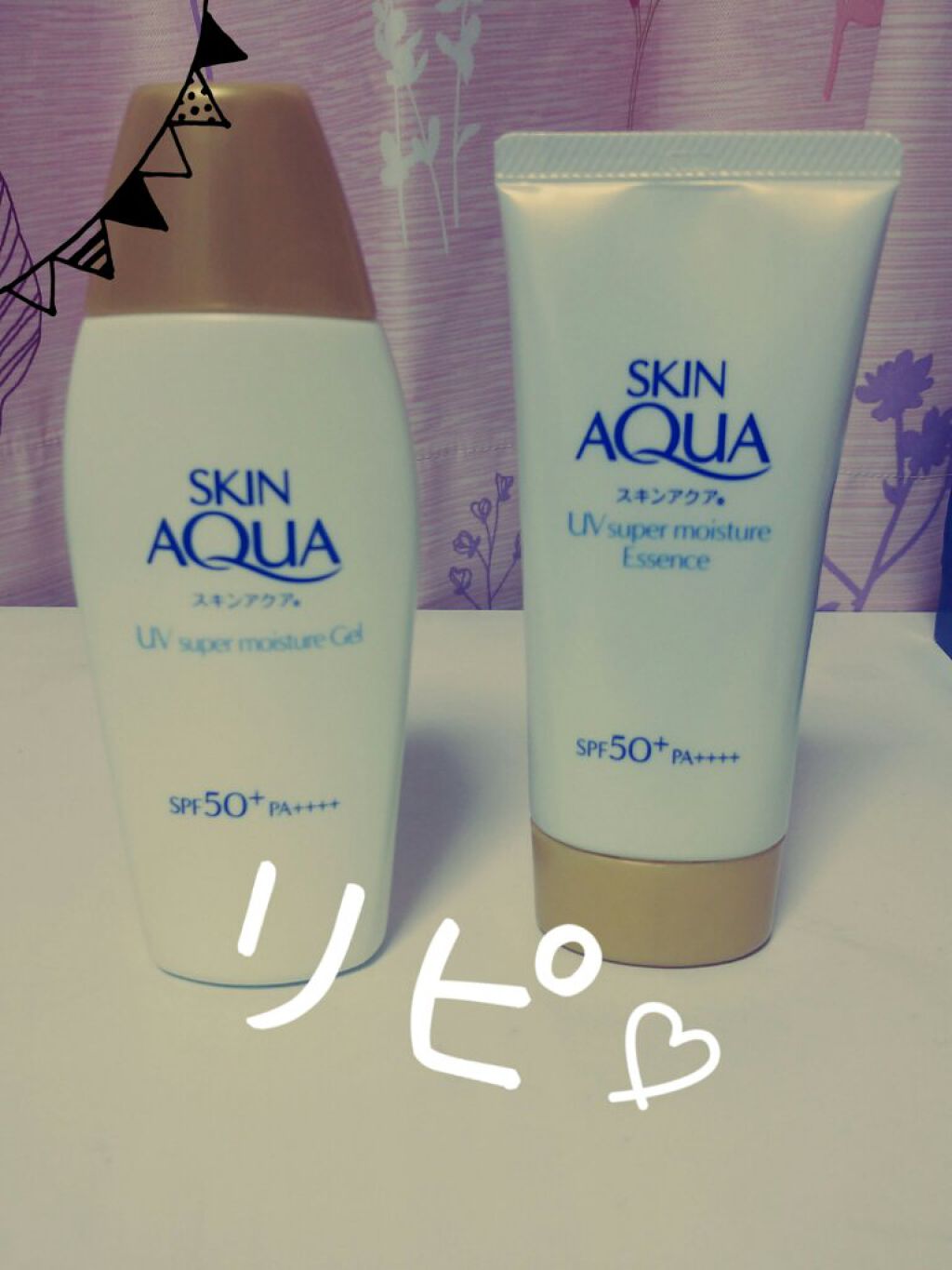 スキンアクア スーパーモイスチャージェル/スキンアクア/日焼け止めジェルを使ったクチコミ(1枚目)