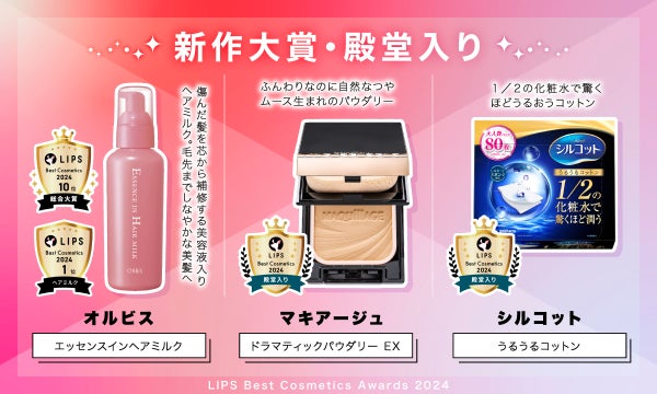 イオンで【LIPSベストコスメ 2024】をチェック!厳選アイテムを一挙紹介の画像