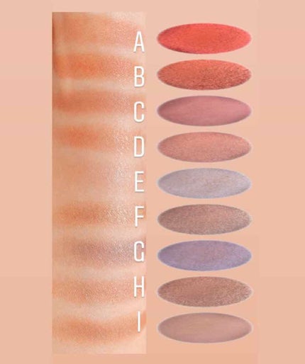 UR GLAM BLOOMING EYE COLOR PALETTE/U R GLAM/アイシャドウパレットを使ったクチコミ(4枚目)