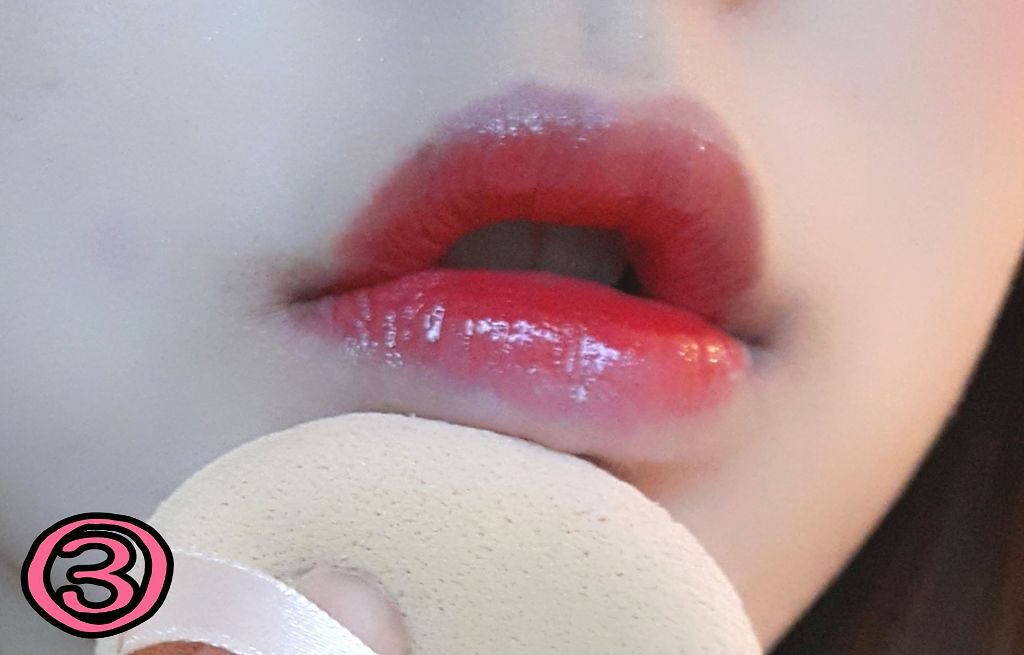 エコソウル キスボタンリップス マット/the SAEM/口紅を使ったクチコミ（3枚目）