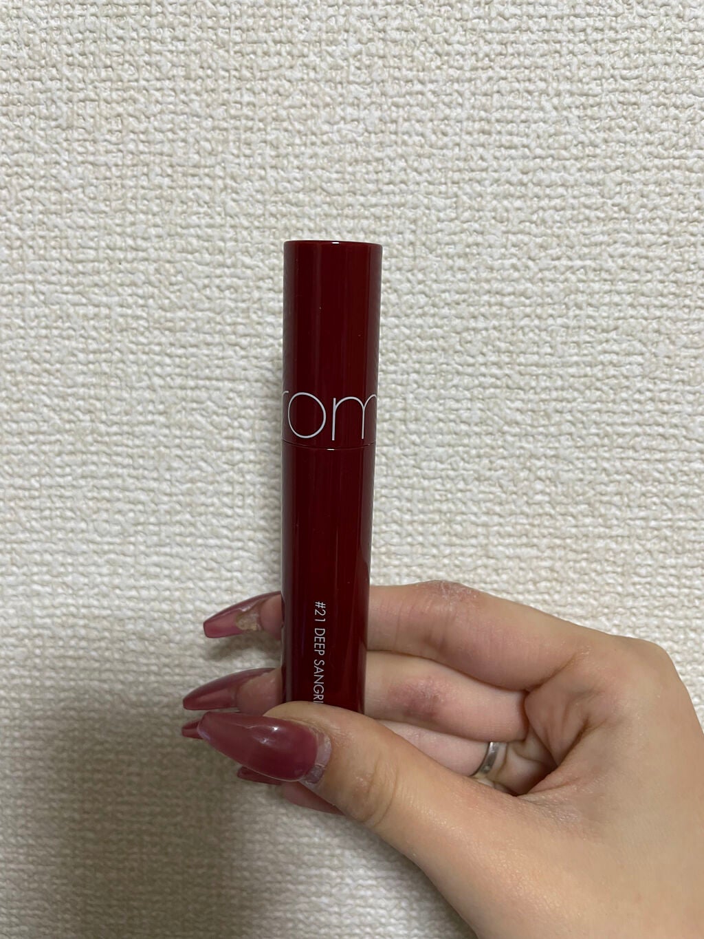 ジューシーラスティングティント/rom&nd/リップティントを使ったクチコミ(1枚目)