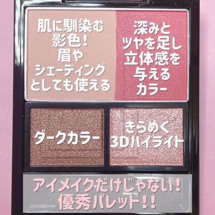 3Dプロデュースシャドウ/KATE/アイシャドウパレットを使ったクチコミ(2枚目)