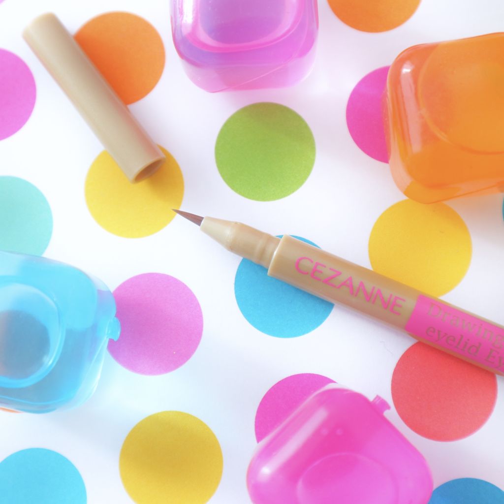 描くふたえアイライナー/CEZANNE/リキッドアイライナーを使ったクチコミ(1枚目)