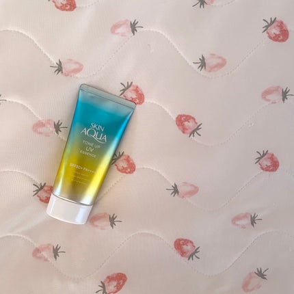 スキンアクア トーンアップUVエッセンス/スキンアクア/日焼け止めクリームを使ったクチコミ(1枚目)