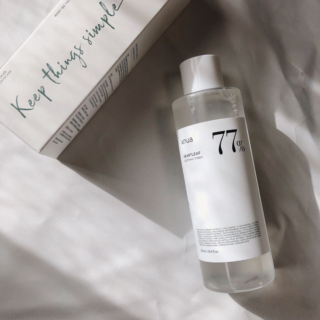 ドクダミ 77 スージングトナー/Anua/化粧水を使ったクチコミ（3枚目）