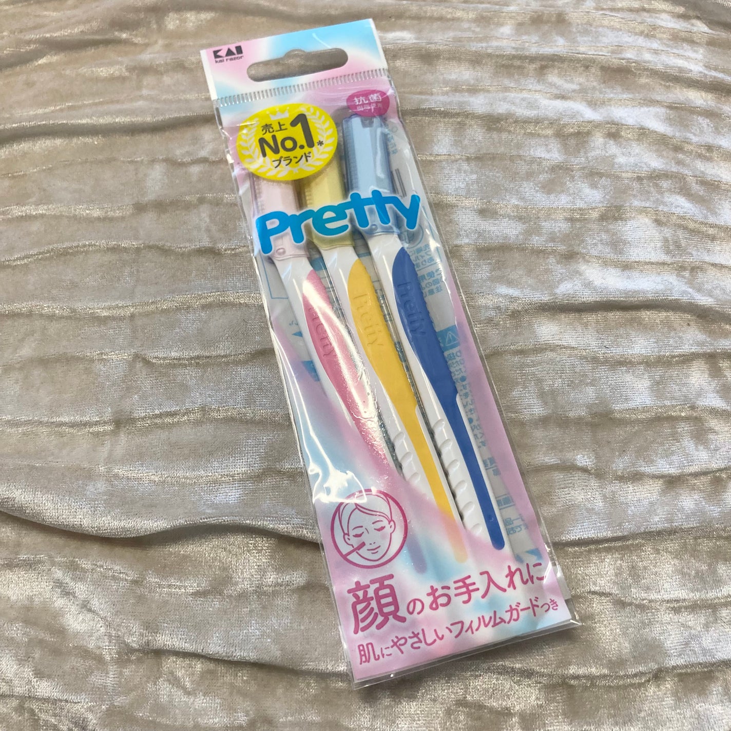 プリティー フェイスL 3本入/貝印/シェーバーを使ったクチコミ(1枚目)