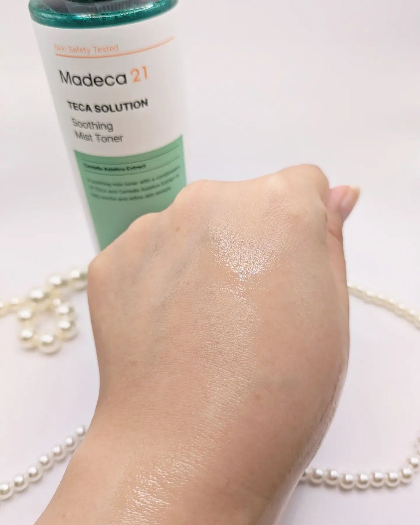 テカソルーションスージングミストトナー/Madeca21/ミスト状化粧水を使ったクチコミ(3枚目)