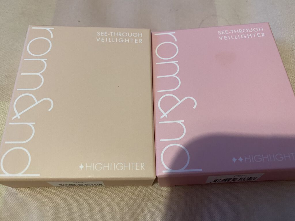 ヴェールライター/rom&nd/パウダーハイライトを使ったクチコミ（1枚目）