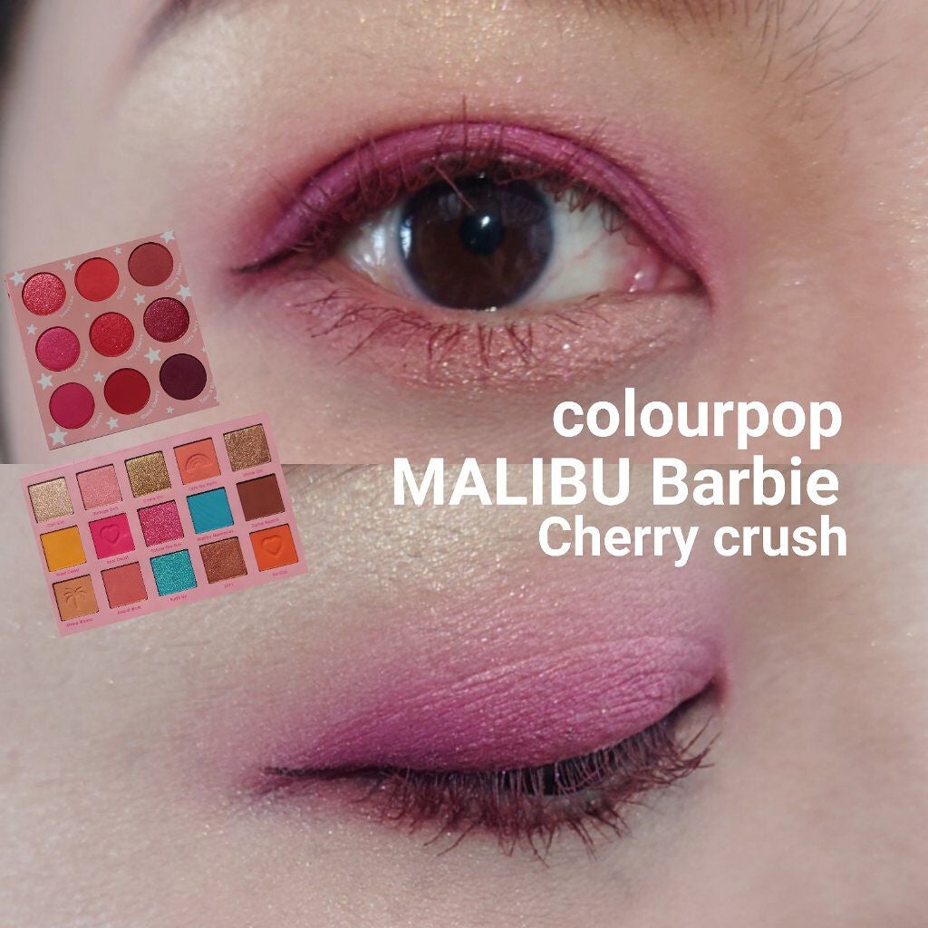 マリブ バービー/ColourPop/アイシャドウパレットを使ったクチコミ(1枚目)