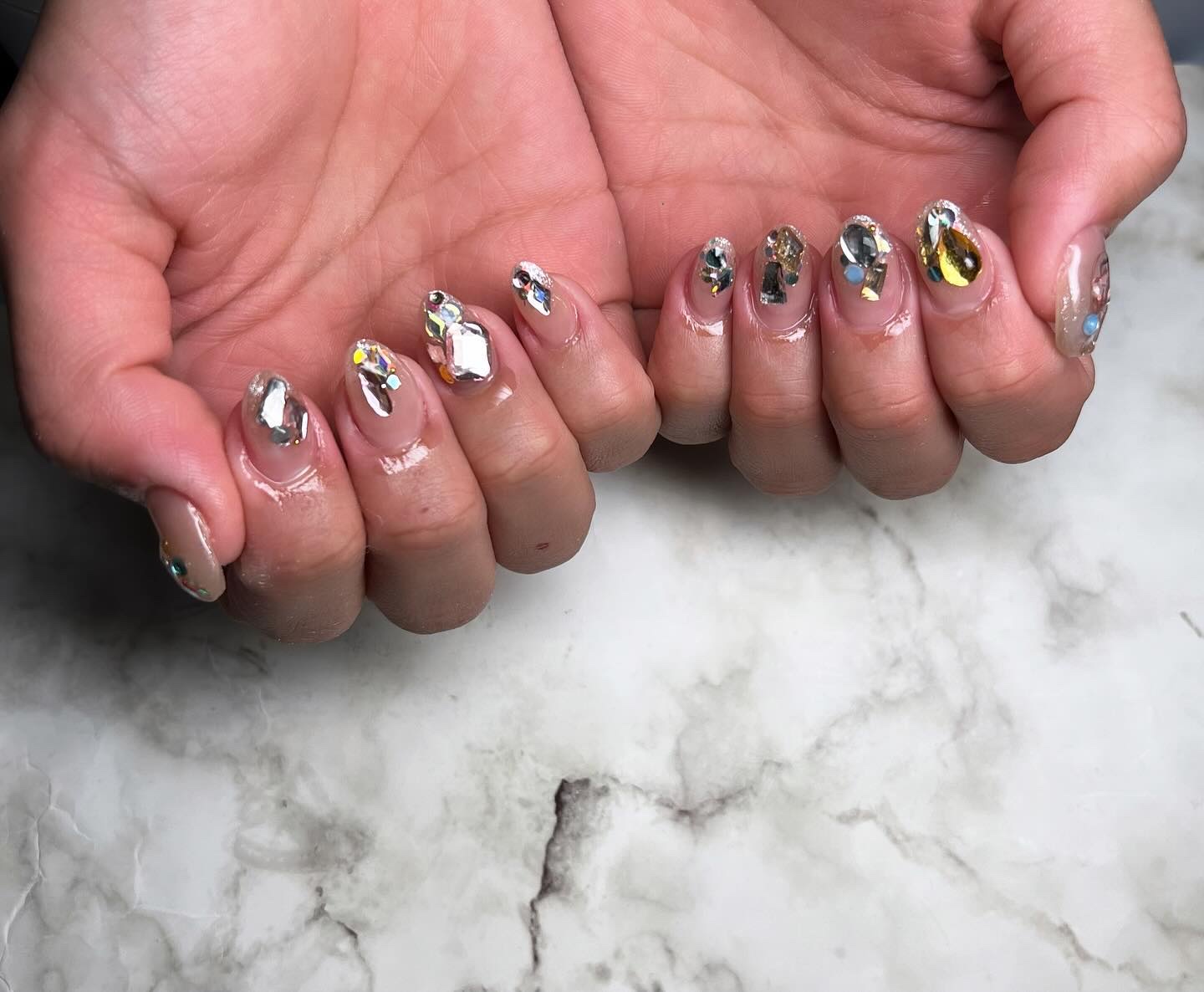 #ネイル,#ニュアンスネイル,#スカルプネイル,#ジェルネイル,#ママネイル,#ギャルネイル,#大人ネイル,#派手ネイル,#ネイル,#城陽ネイル,#京都ネイル,#大阪ネイル,#奈良ネイルのネイルデザイン