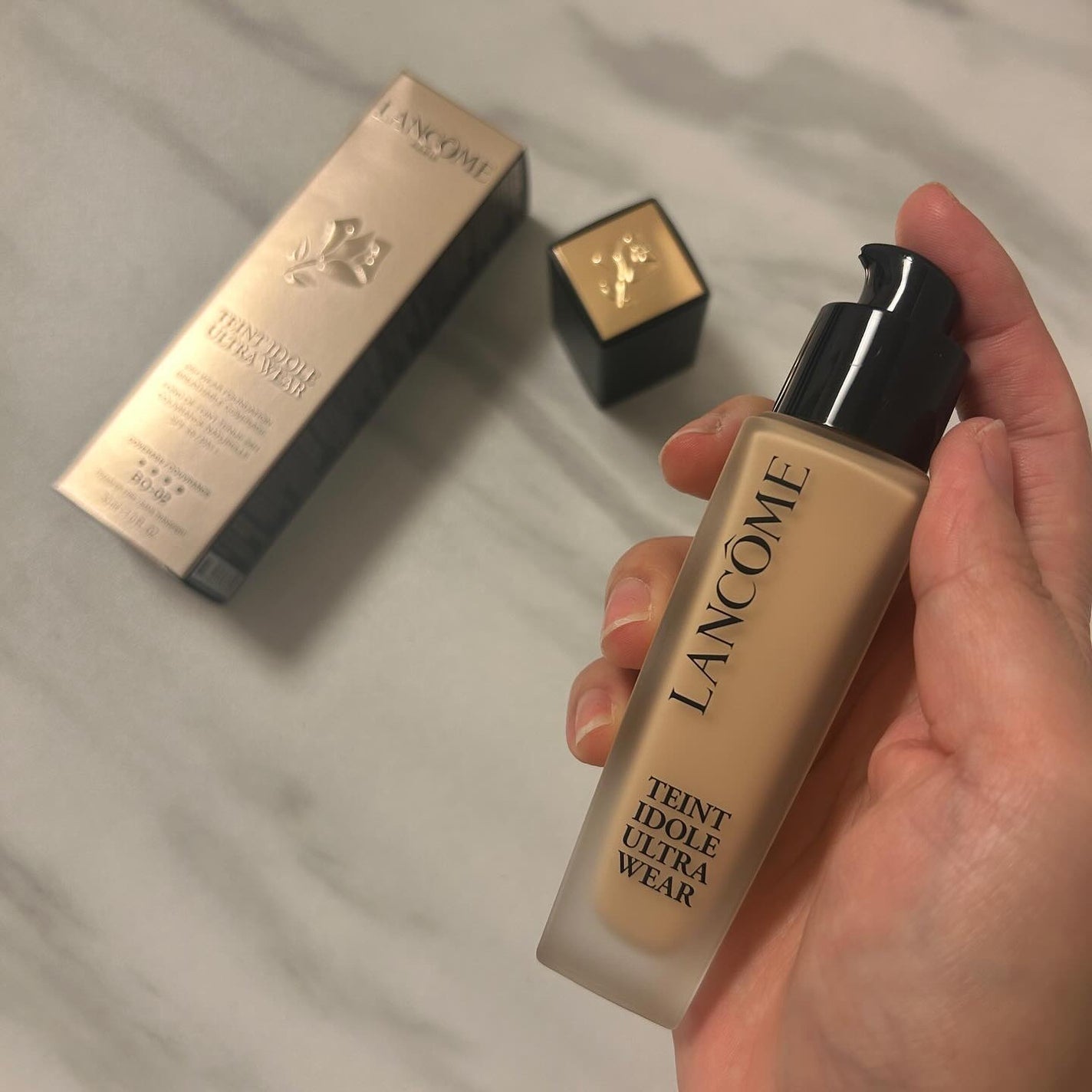 タンイドル ウルトラ ウェア リキッド N/LANCOME/リキッドファンデーションを使ったクチコミ(3枚目)