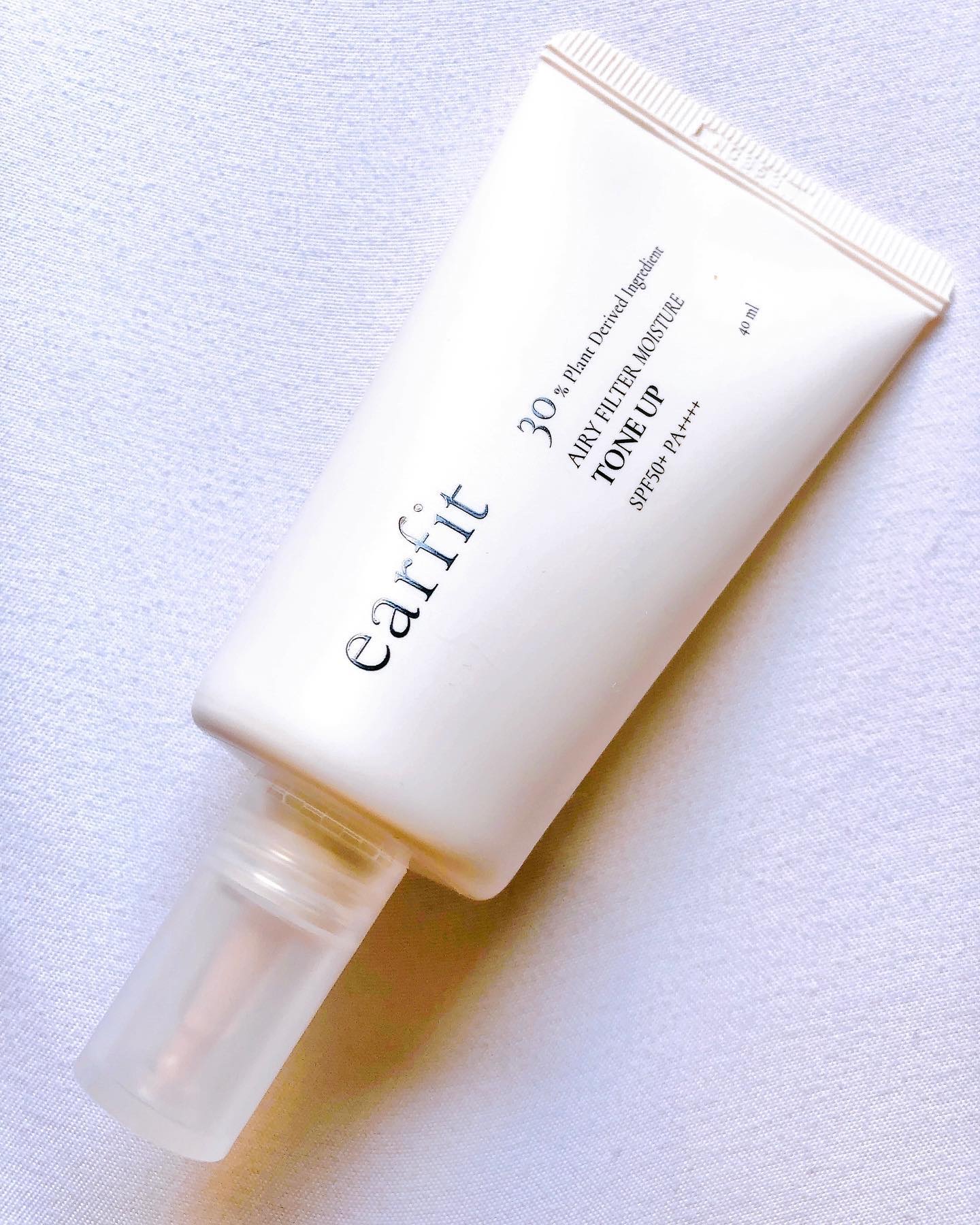 エアリーフィルターモイスチャートーンアップB.B/earfit/BBクリームを使ったクチコミ（1枚目）