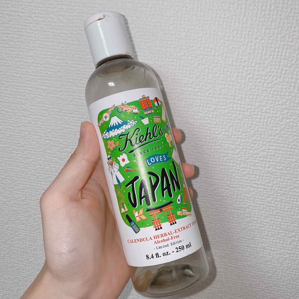 キールズ ハーバル トナー CL アルコールフリー/Kiehl's/化粧水を使ったクチコミ(1枚目)