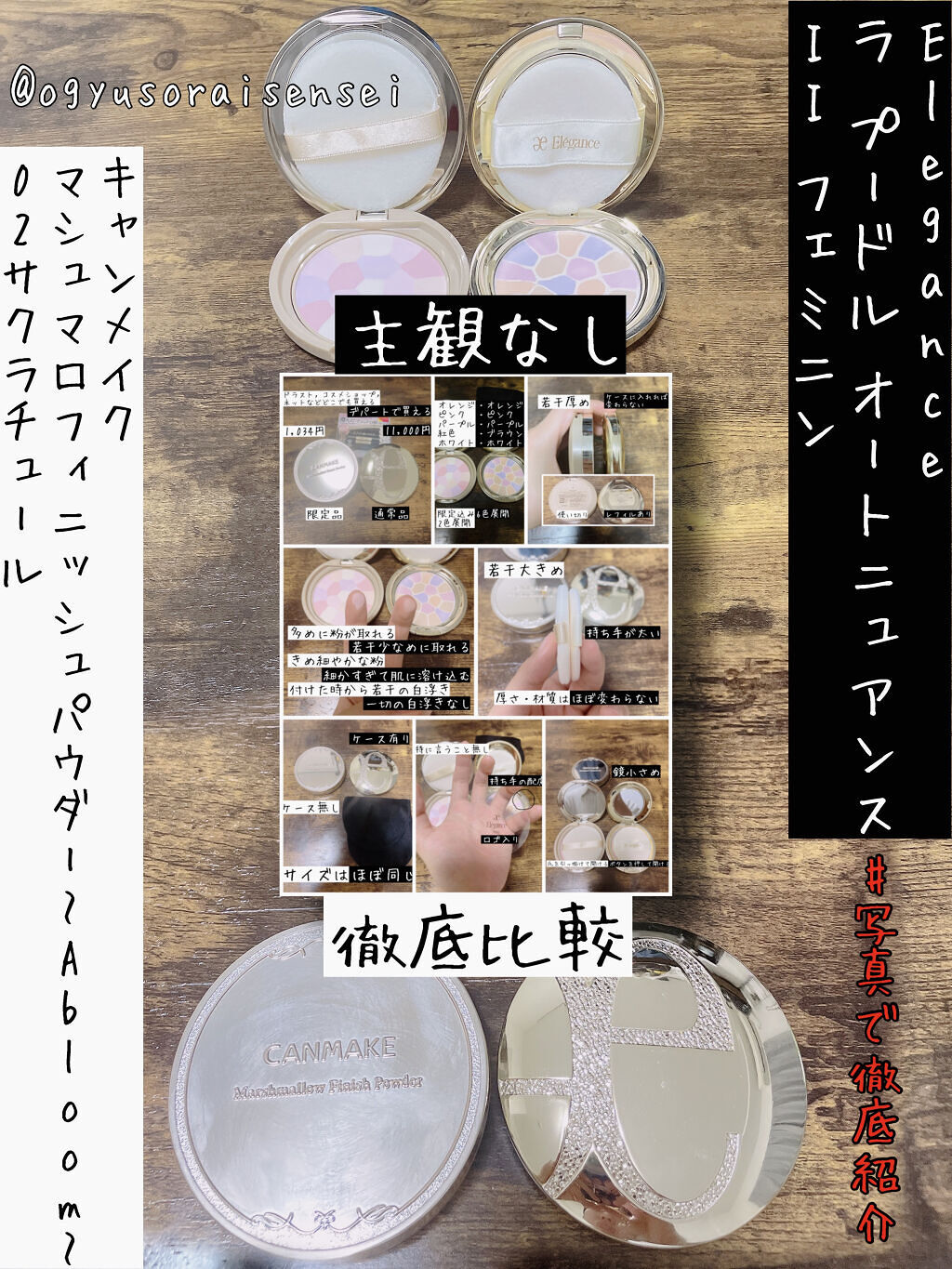 ラ プードル オートニュアンス/Elégance/プレストパウダーを使ったクチコミ（1枚目）