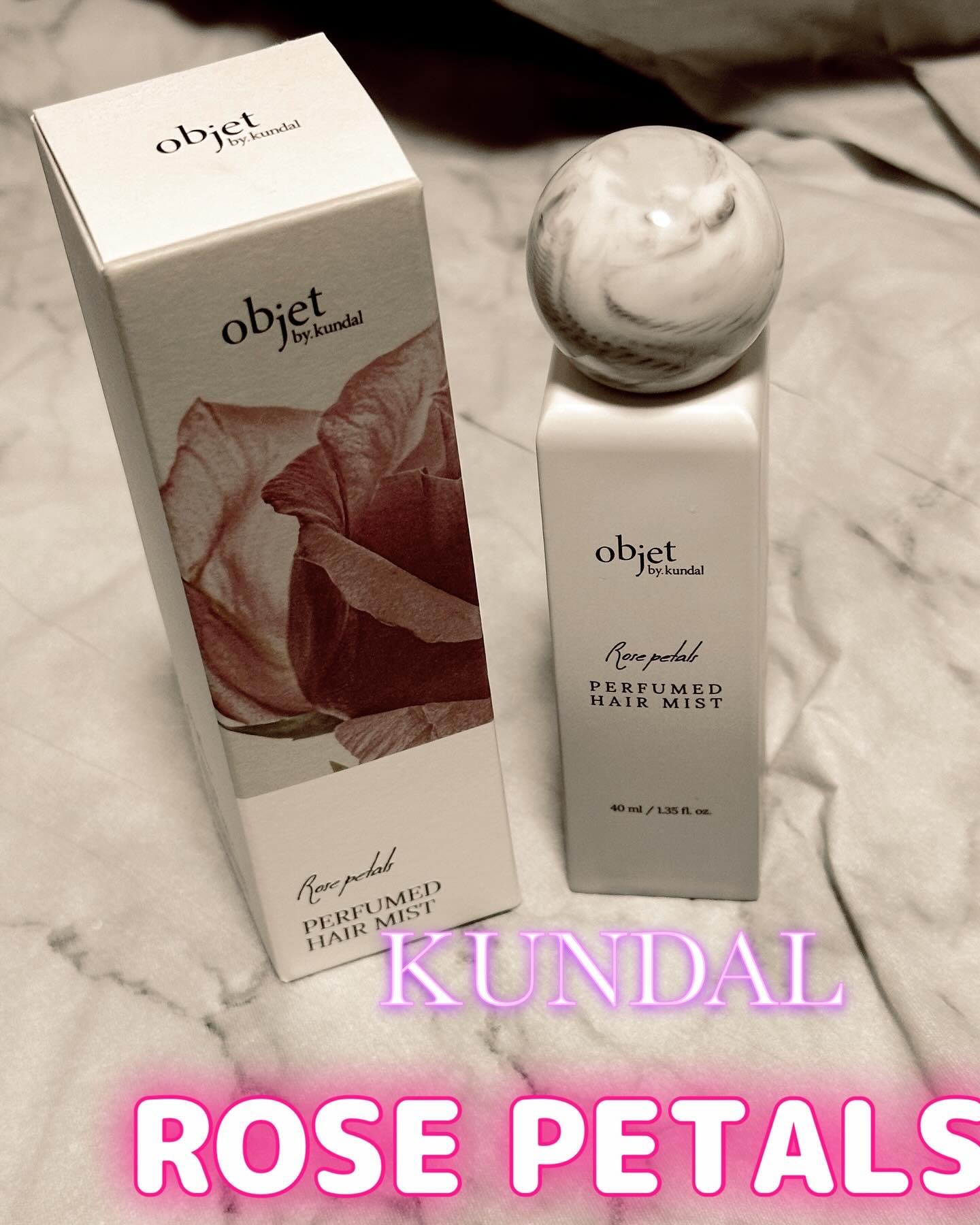 objet by kundal perfumed hair mist/KUNDAL/ヘアミストを使ったクチコミ（1枚目）