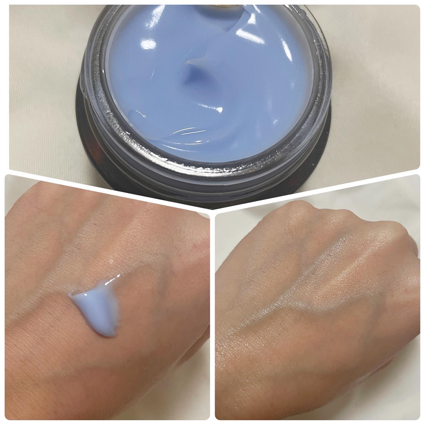 ミッドナイトブルーカーミングクリーム/Klairs/フェイスクリームを使ったクチコミ（2枚目）