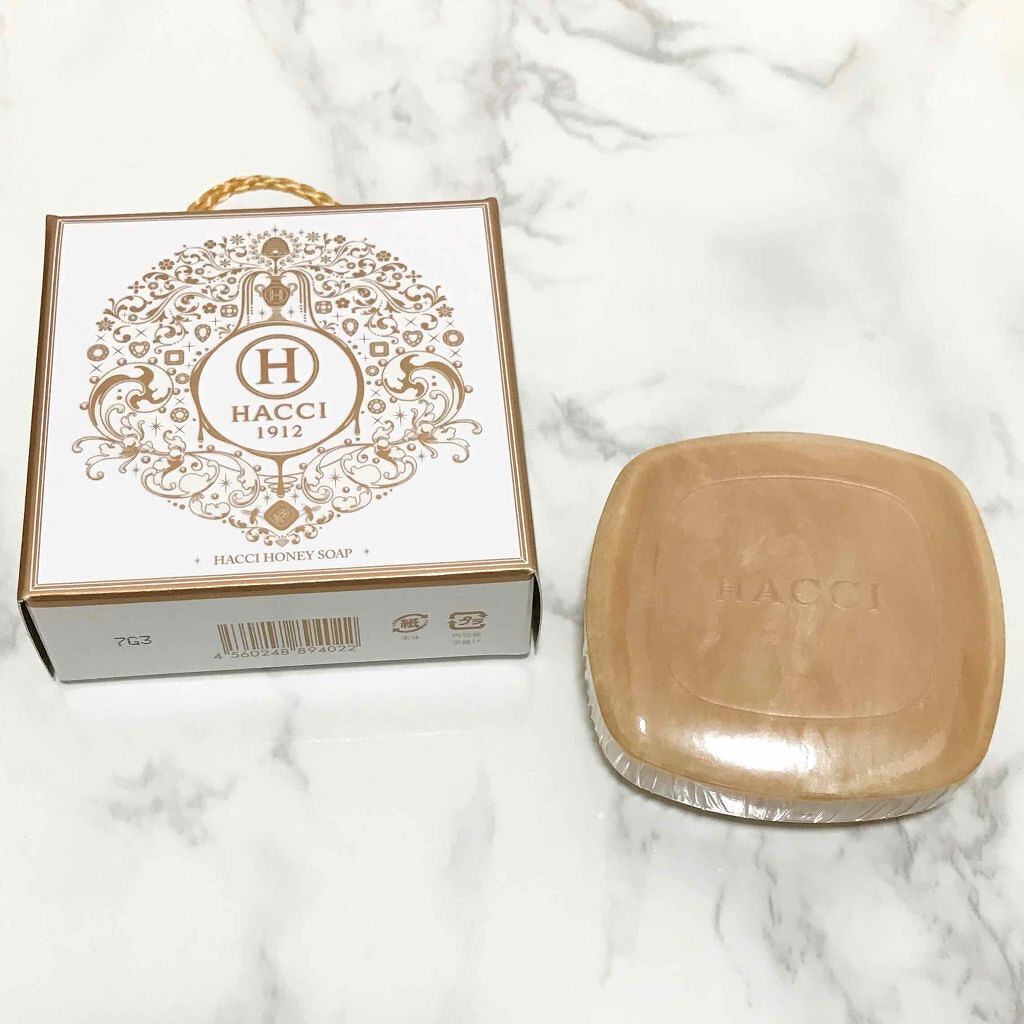 はちみつ洗顔石鹸/HACCI/洗顔石鹸を使ったクチコミ（1枚目）