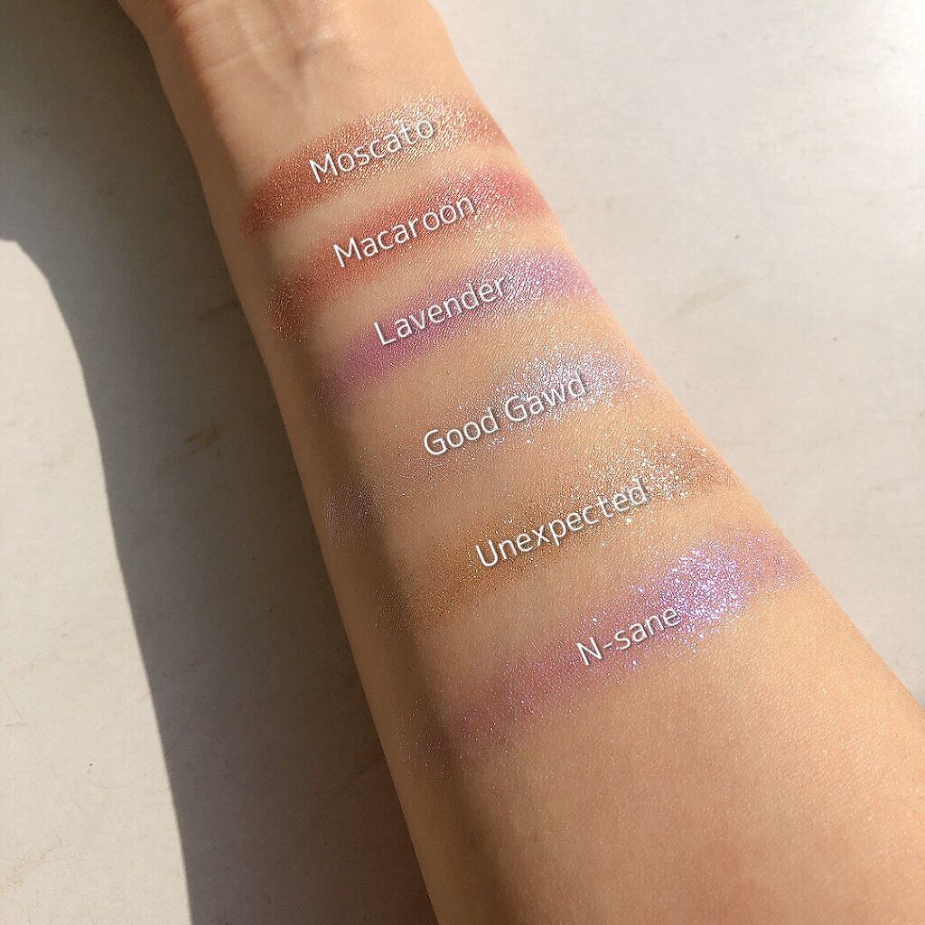 Galaxy Shadow/JD Glow Cosmetics/アイシャドウパレットを使ったクチコミ（2枚目）