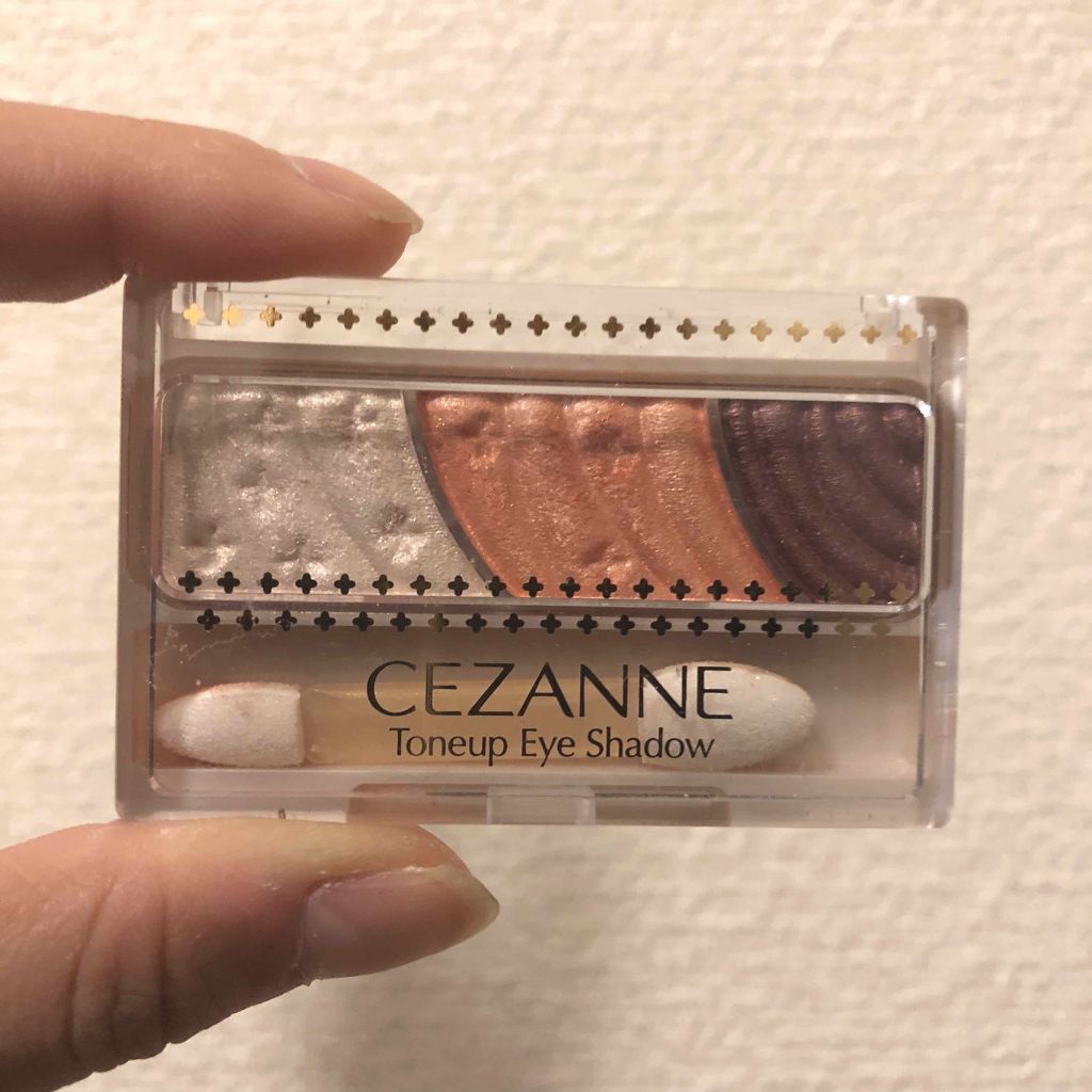 トーンアップアイシャドウ/CEZANNE/アイシャドウパレットを使ったクチコミ(1枚目)