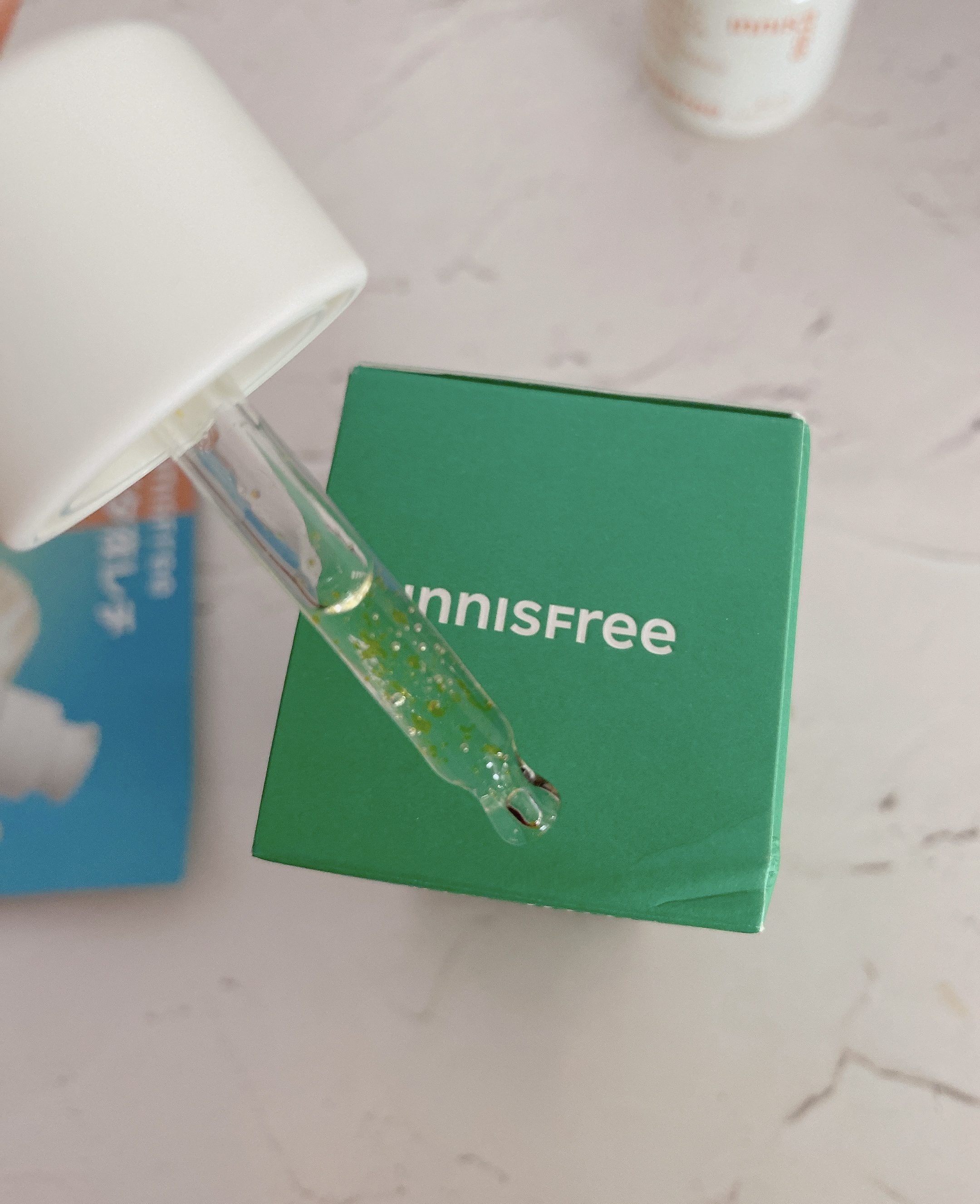 ビタC　グリーンティーエンザイム　ブライト　セラム/innisfree/美容液を使ったクチコミ（2枚目）