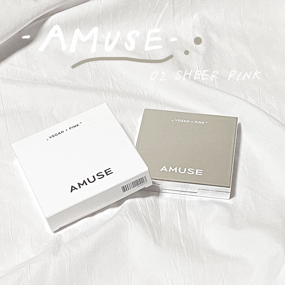 アイ ヴィーガン シアーパレット/AMUSE/アイシャドウパレットを使ったクチコミ（1枚目）