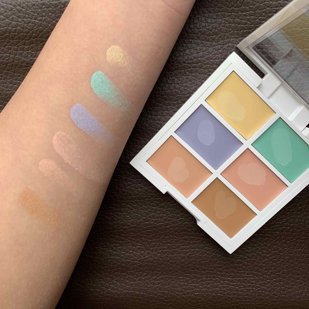 コンシール コレクト コントゥアー パレット/NYX Professional Makeup/パレットコンシーラーを使ったクチコミ(3枚目)