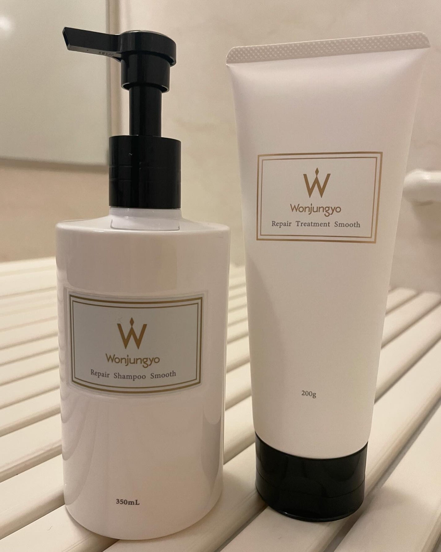 レモン on LIPS 「Wonjungyo シャンプー&トリートメントのスムースを使い..」(1枚目)