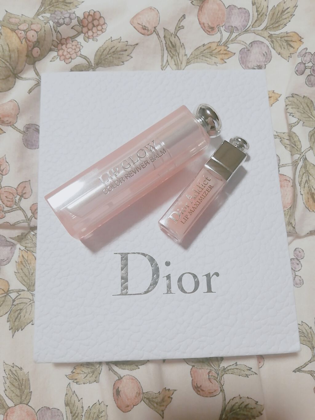 【旧】ディオール アディクト リップ グロウ 007 ラズベリー/Dior/リップケアを使ったクチコミ（2枚目）