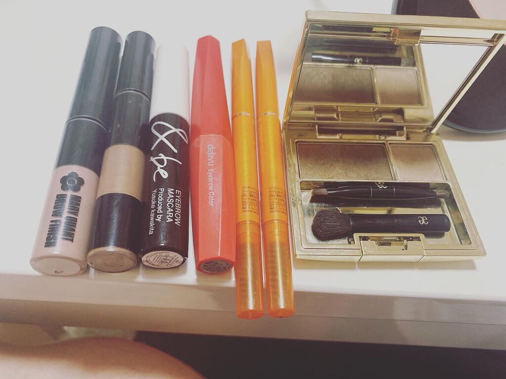 YUYU on LIPS 「私のまゆげアイテム😊✨メイクでなにより苦手なのは眉毛😱毎月サロ..」(1枚目)