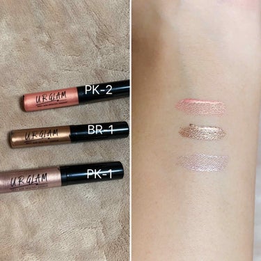 UR GLAM　LIQUID EYESHADOW/U R GLAM/リキッドアイシャドウを使ったクチコミ（3枚目）