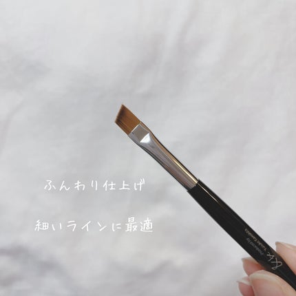 ダブルエンドアイブロウブラシ熊野筆/&be/メイクブラシを使ったクチコミ(4枚目)