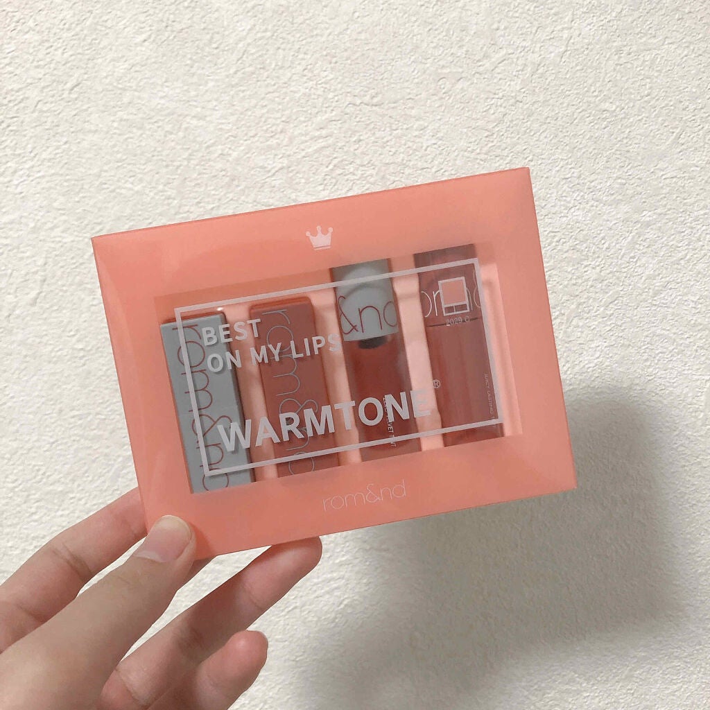 ベストオンマイリップスエディション/rom&nd/口紅を使ったクチコミ(1枚目)