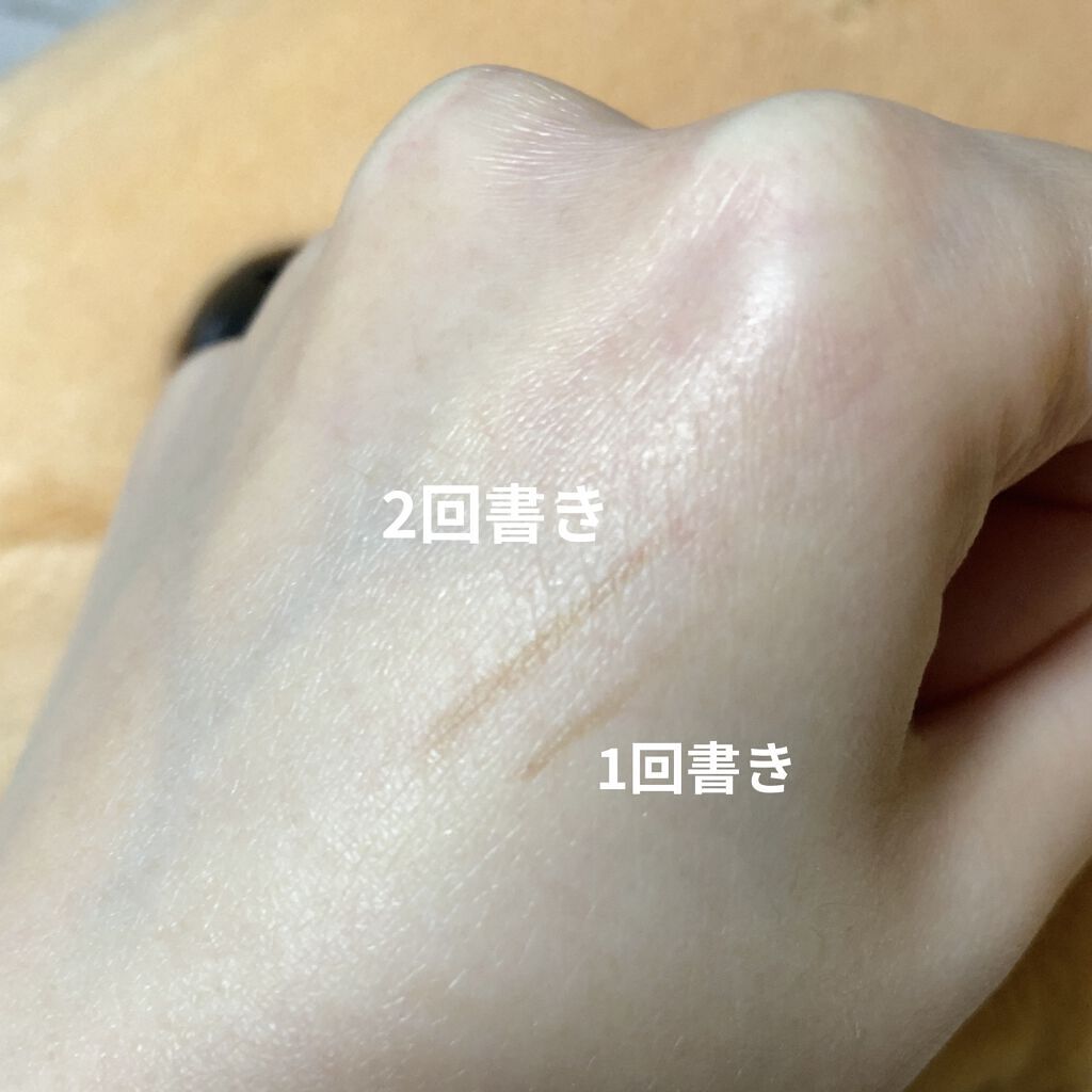 描くふたえアイライナー/CEZANNE/リキッドアイライナーを使ったクチコミ（3枚目）