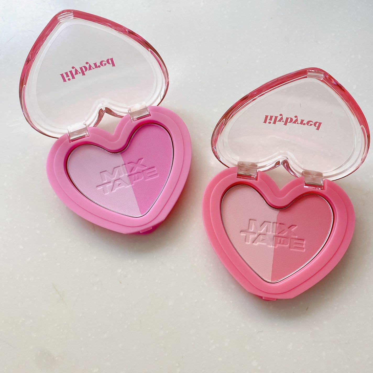 ラブビームチークデュオ/lilybyred/パウダーチークを使ったクチコミ(2枚目)