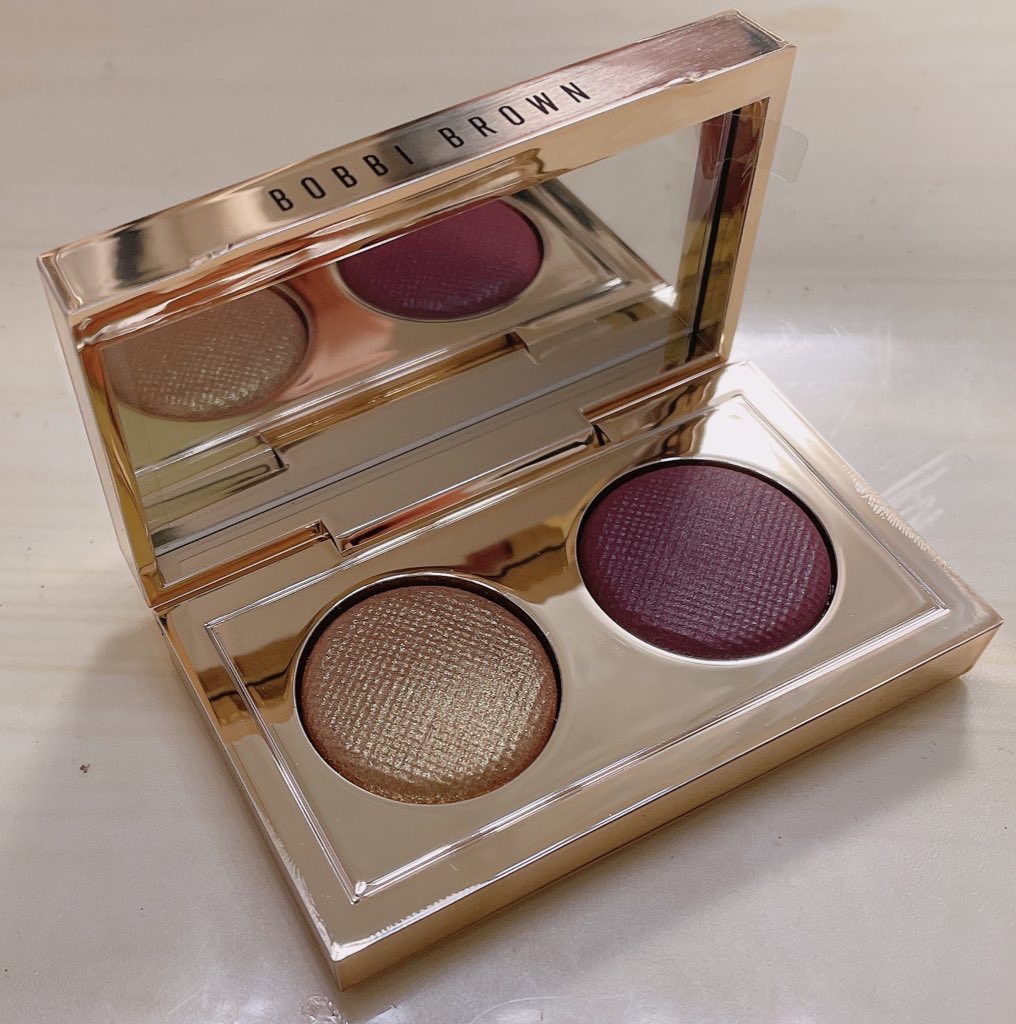 リュクス アイシャドウ デュオ/BOBBI BROWN/アイシャドウパレットを使ったクチコミ（1枚目）