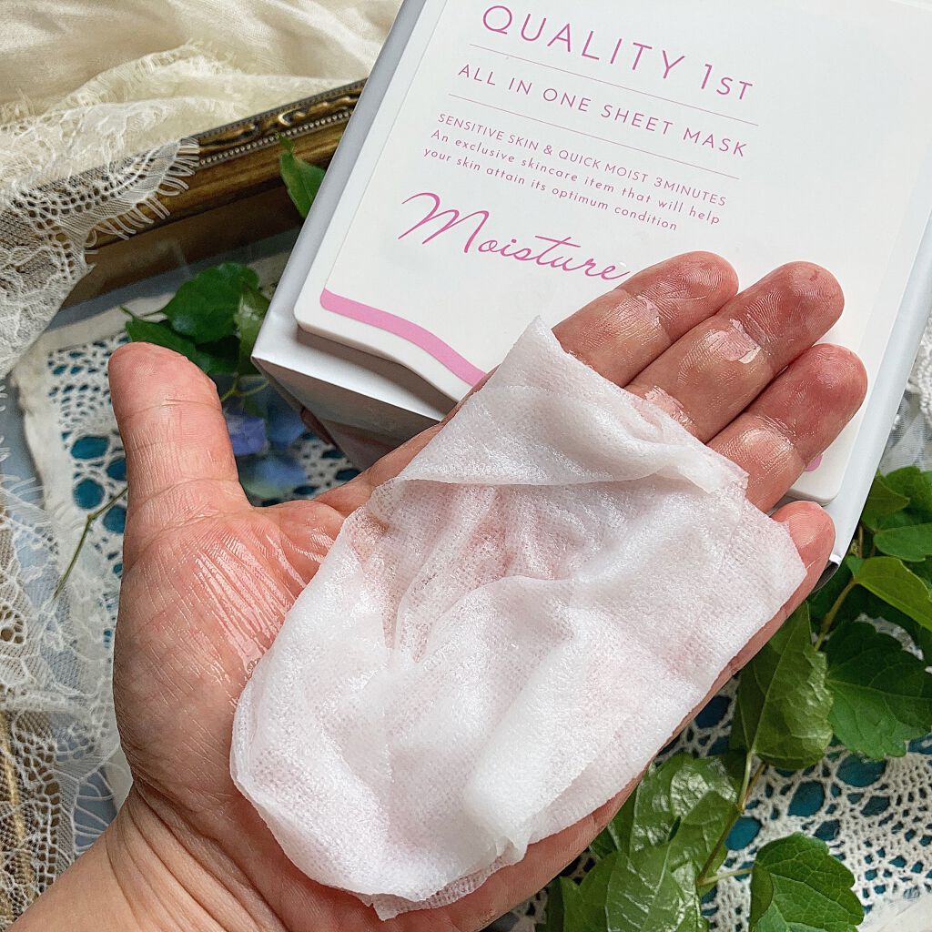 オールインワンシートマスク モイストEX/クオリティファースト/シートマスク・パックを使ったクチコミ(5枚目)