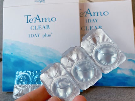 クリアワンデー/TeAmo/ワンデー(1DAY)カラコンを使ったクチコミ(4枚目)