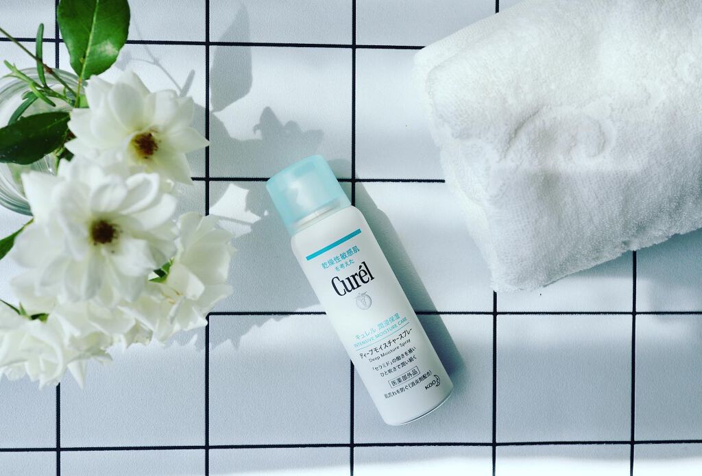 ディープモイスチャースプレー/キュレル/ミスト状化粧水を使ったクチコミ(2枚目)