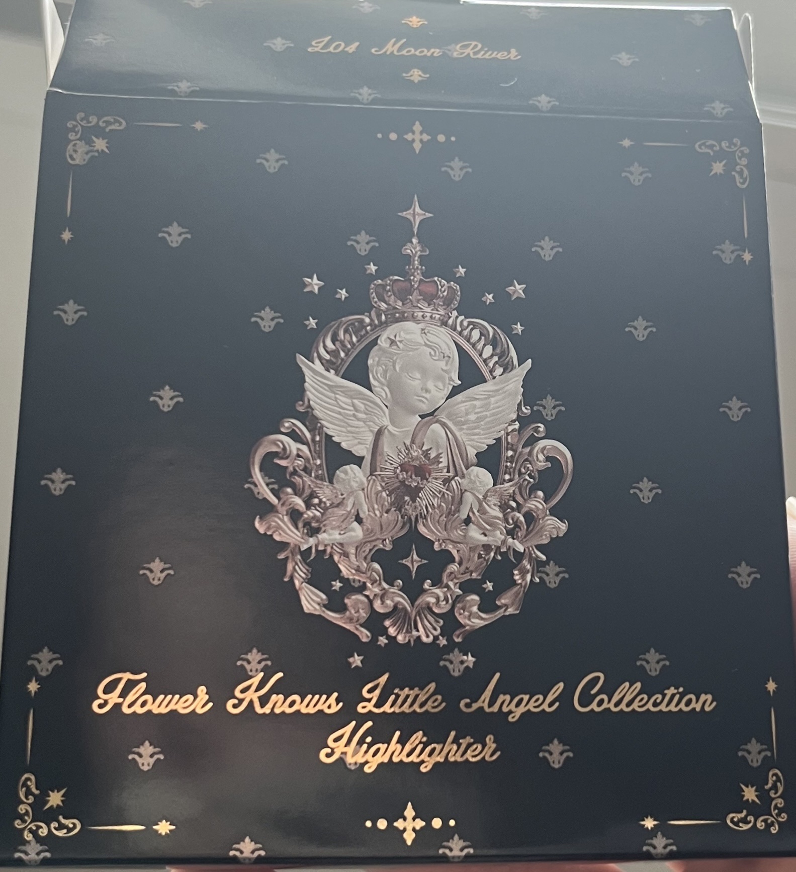 フラワーノーズ リトルエンジェルコレクション ハイライター L04 Moon River (月亮河)/FlowerKnows/パウダーハイライトを使ったクチコミ（1枚目）