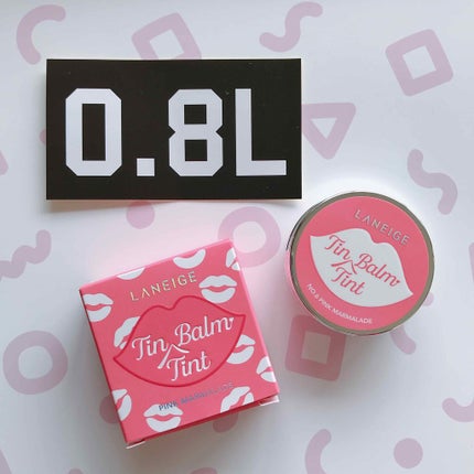 ラネージュ Tin Tint Balm/LANEIGE/リップケアを使ったクチコミ(2枚目)