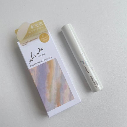 ミネラルマルチルミナイザー/SUIKO HATSUCURE/スティックハイライトを使ったクチコミ(7枚目)