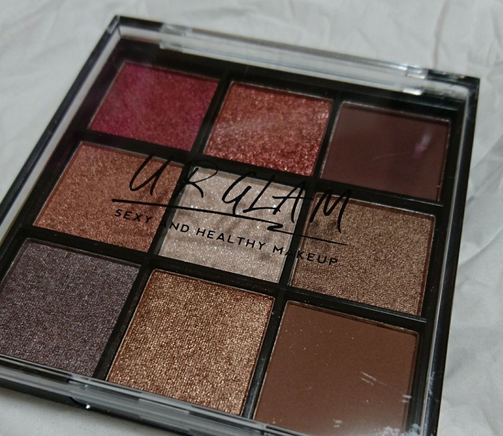 UR GLAM BLOOMING EYE COLOR PALETTE/U R GLAM/アイシャドウパレットを使ったクチコミ(1枚目)