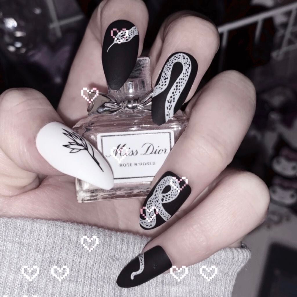 ネイルチップ用シール(20枚×5シート)/セリア/ネイルシールを使ったクチコミ(2枚目)