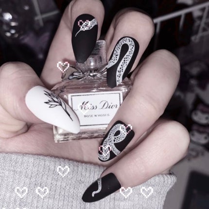 ネイルチップ用シール(20枚×5シート)/セリア/ネイルシールを使ったクチコミ(2枚目)