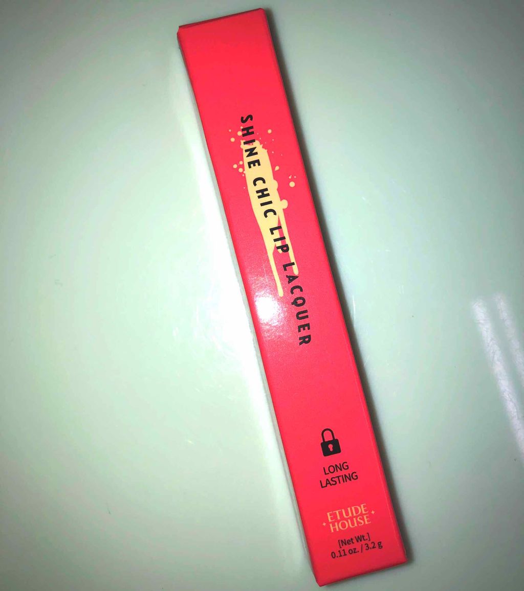 シャインシックリップラッカー/ETUDE/リップグロスを使ったクチコミ(2枚目)