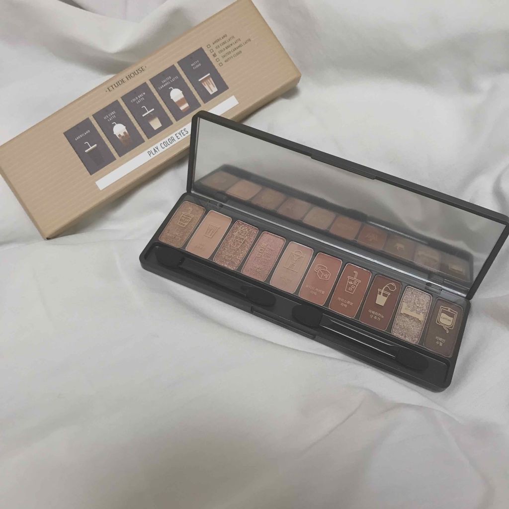 プレイカラー アイシャドウ/ETUDE/アイシャドウパレットを使ったクチコミ（1枚目）