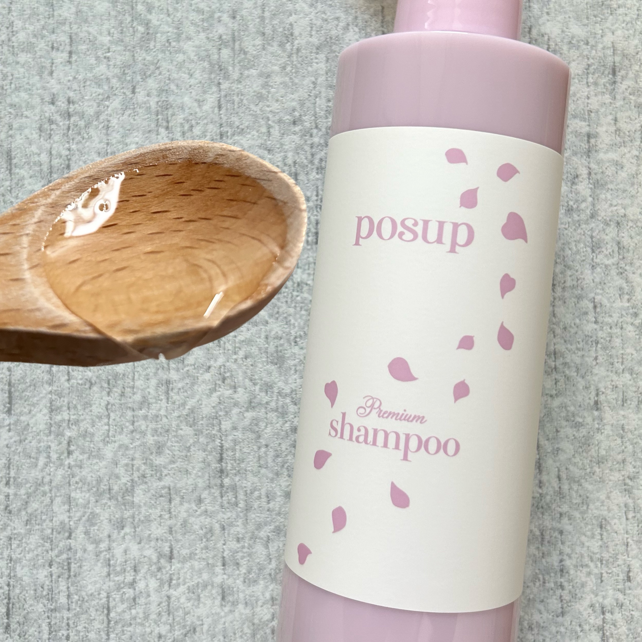 ポスプ プレミアムシャンプー/プレミアムトリートメント/posup/市販シャンプーを使ったクチコミ（2枚目）