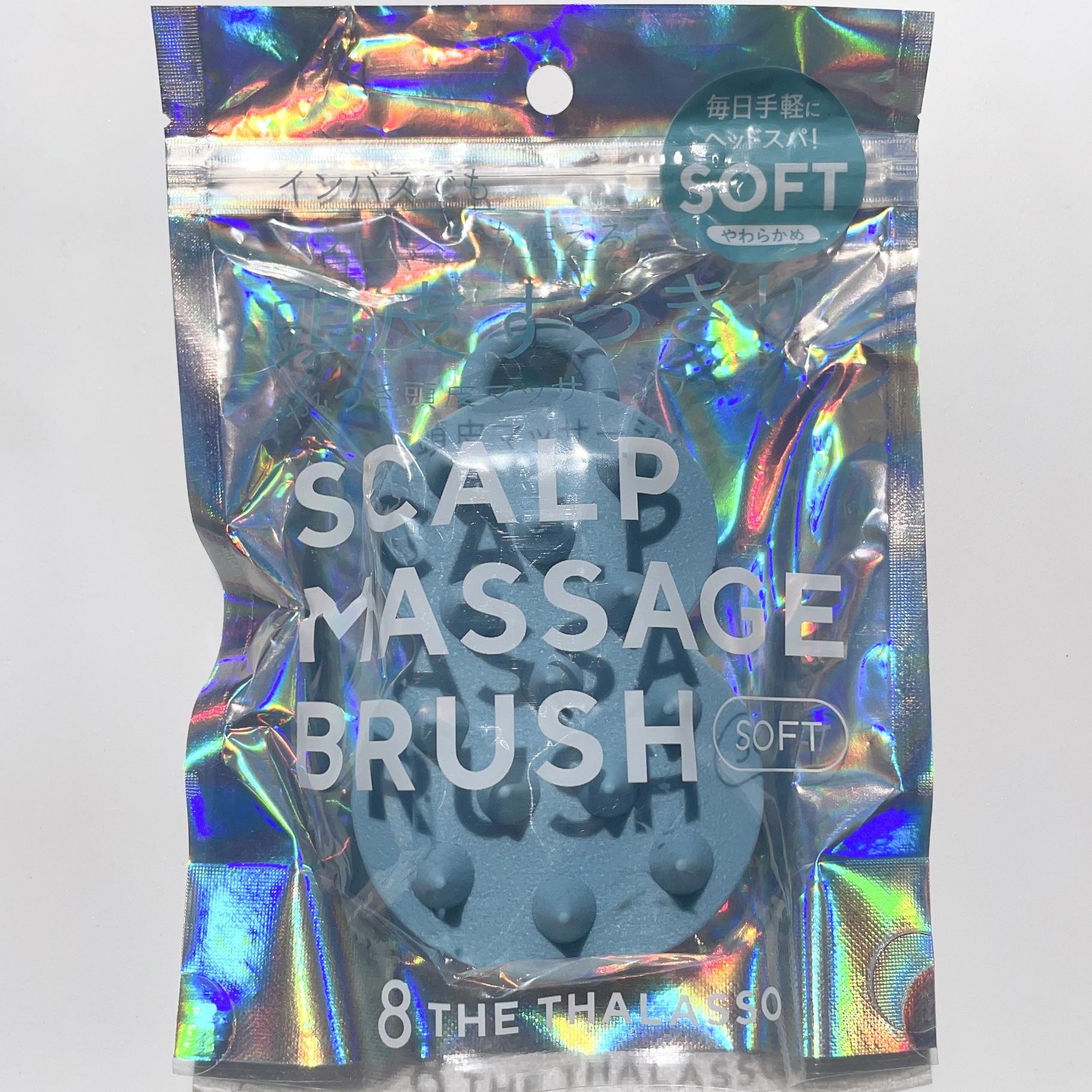 スパ やみつき 頭皮マッサージブラシ ソフト 本体/エイトザタラソ/スカルプブラシを使ったクチコミ（3枚目）